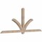 Ekena Millwork Redmond Smooth Timber Gable Bracket, Douglas Fir, 96"W x 40"H x 3 1/2"D x 3 1/2"F, 10/12 Pitch GBW096X40X0404RED00SDF - alternate 2